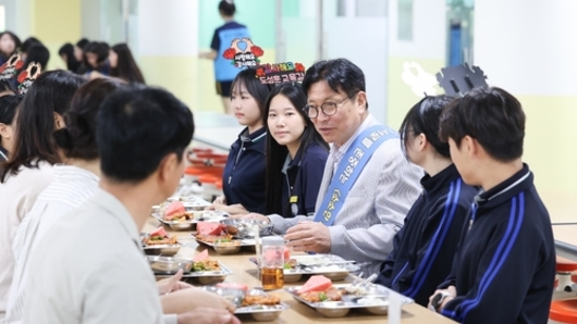 도성훈 인천시교육감, '소소한 급식' 캠페인 참여…존중 문화 확산 앞장