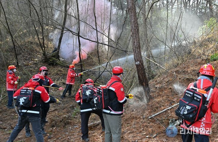 서구, 산불 모의훈련으로 초동 대응역량 강화
