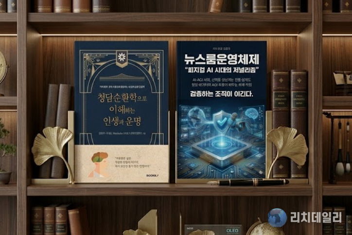 주광 김용두 저 “뉴스룸 운영체제 피지컬AI 시대의 저널리즘”과 마이다스하 공동 저 “청담순환학으로 이해하는 인생과 운명” 전자책 출간 / SNS기자연합회 제공