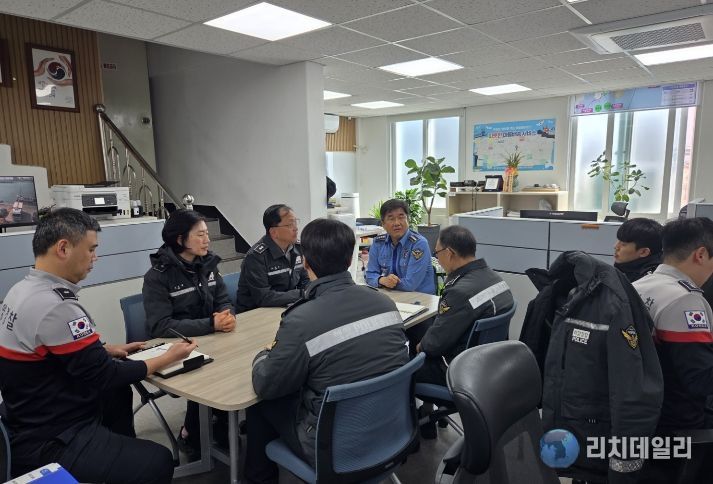 울산해경, 짙은안개기간 사고 취약요소 현장 점검 실시