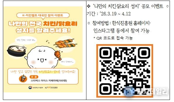 K-치킨벨트 아이디어 공모 이벤트 계획(안)