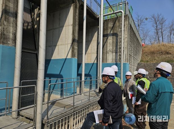 3월 24일 팔현펌프장 점검