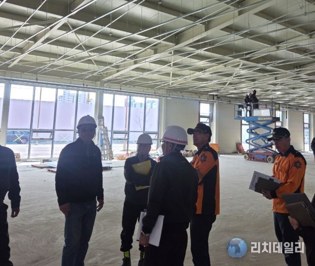 해남소방서, 봄철 화재예방 위한 공사장 현장지도 점검