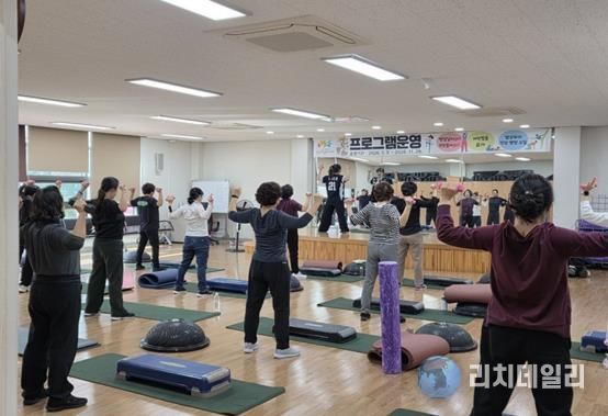 철원군 보건소 서면 건강생활지원센터 운동 프로그램 운영