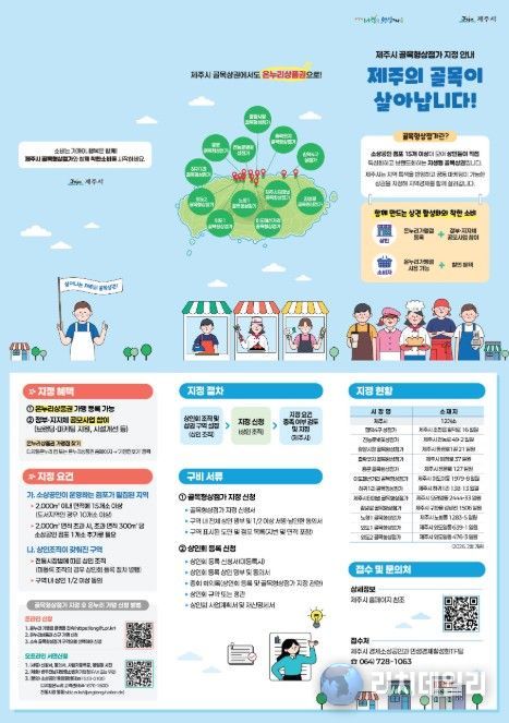 ‘도두추억애거리’ 13호 골목형상점가 지정