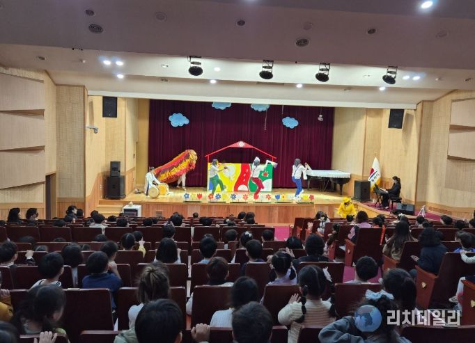 동해교육지원청, 유아 대상 안전교육