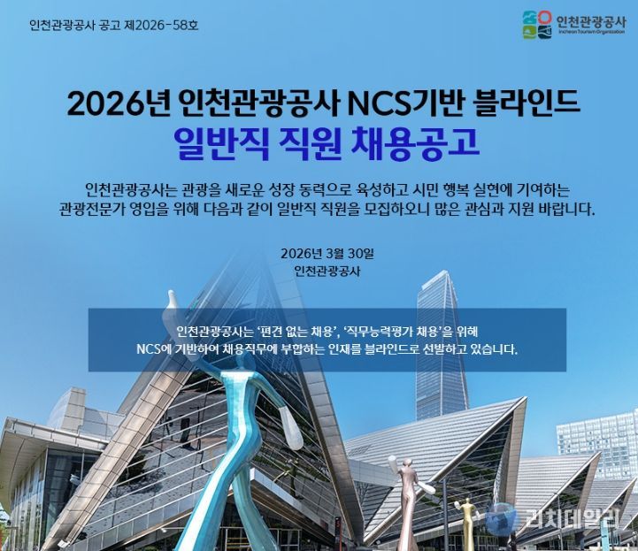 2026년 직원채용공고