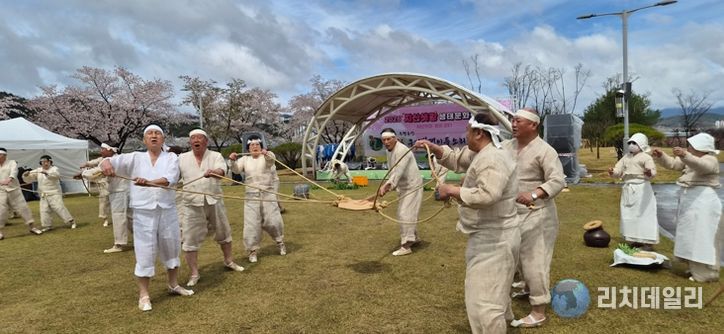 구미 발갱이들소리, 지산샛강에 울려 퍼지다