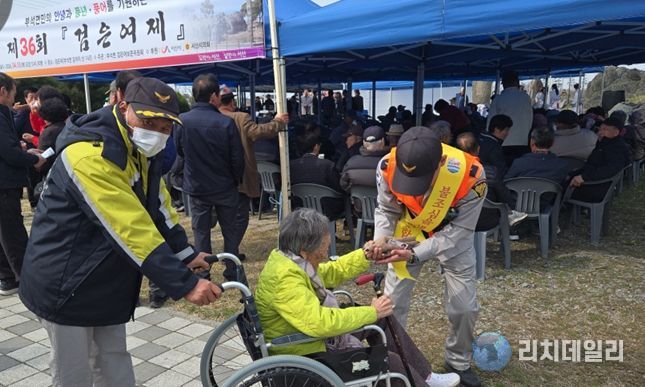 서산소방서, 검은여재 행사장 안전관리 지원으로 사고 예방 총력