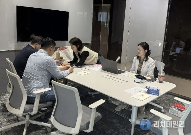 과천시 보건소, 관내 기업에서 '찾아가는 모바일 헬스케어 검진' 시행