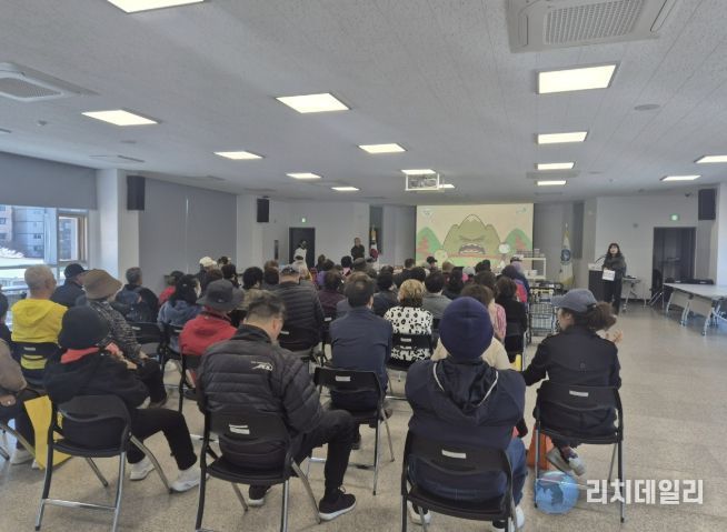 여주시 오학동지역사회보장협의체, ‘오학, 나눔을 잇다’ 대상자에 산불 예방 교육 실시