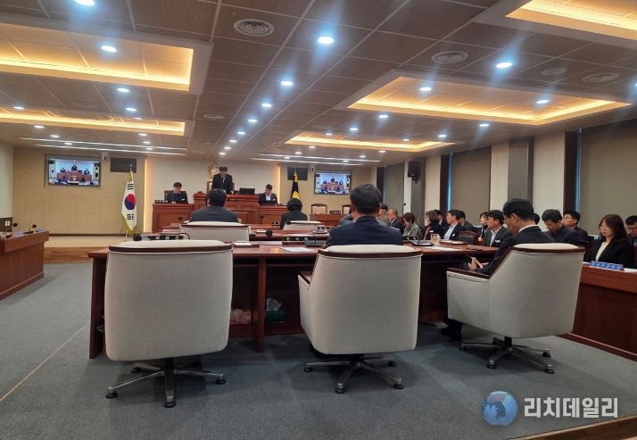 장수군의회 회기 마무리