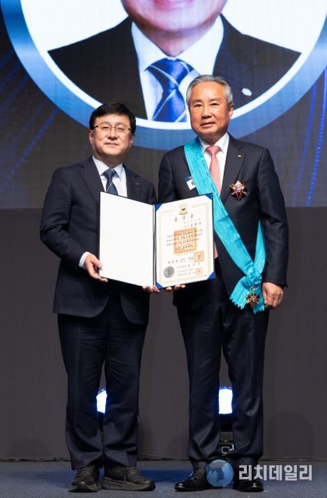 장현우 제2대 압량명예면장,‘전기의 날’금탑산업훈장 수훈