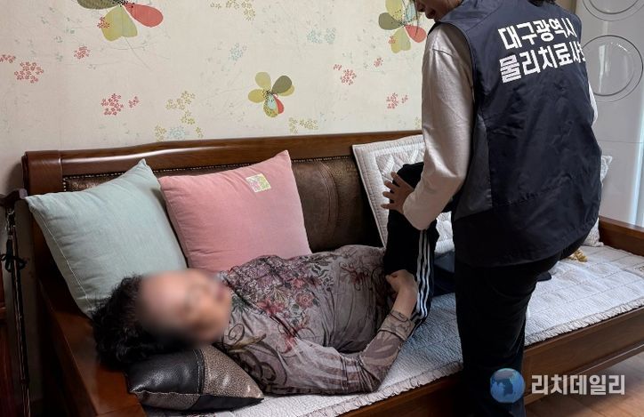 달성군 ‘통합돌봄’ 방문맞춤운동 현장